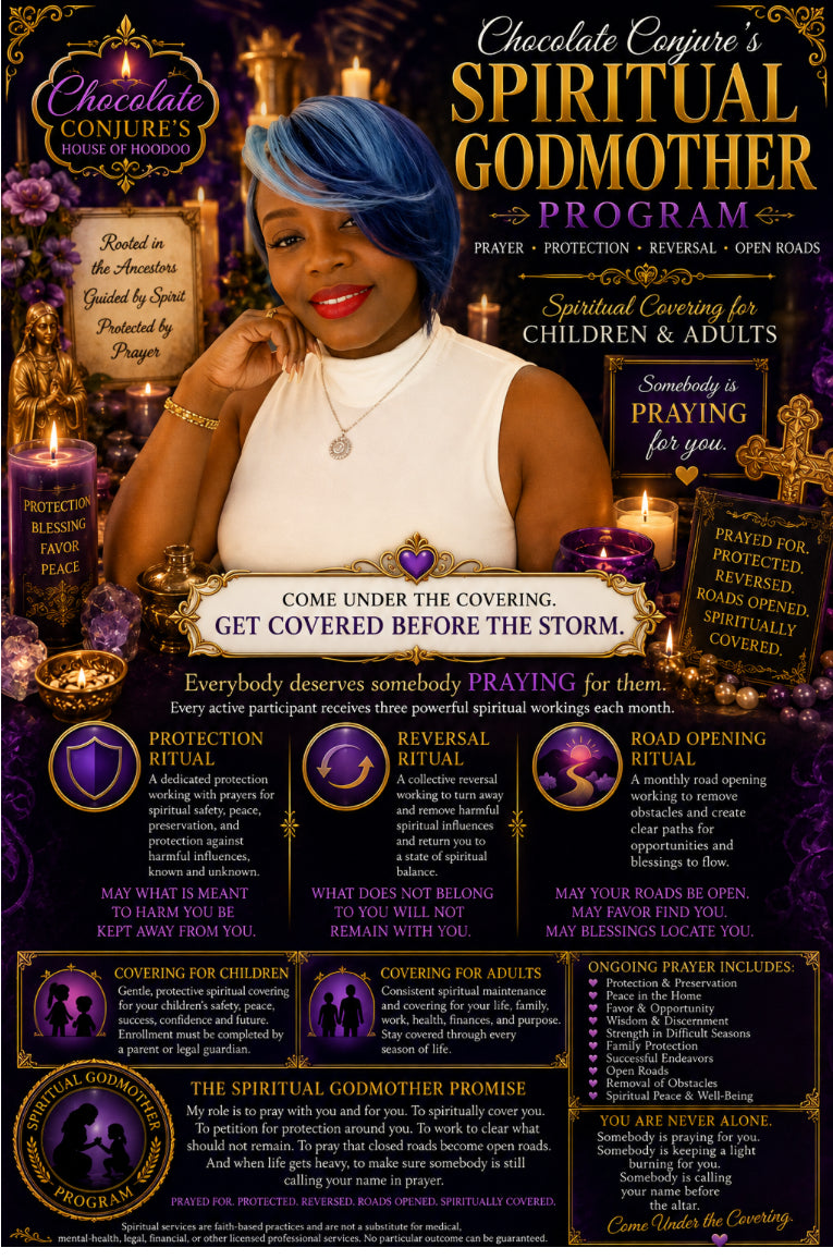 Chocolate Conjure’s Spiritual Godmother Program