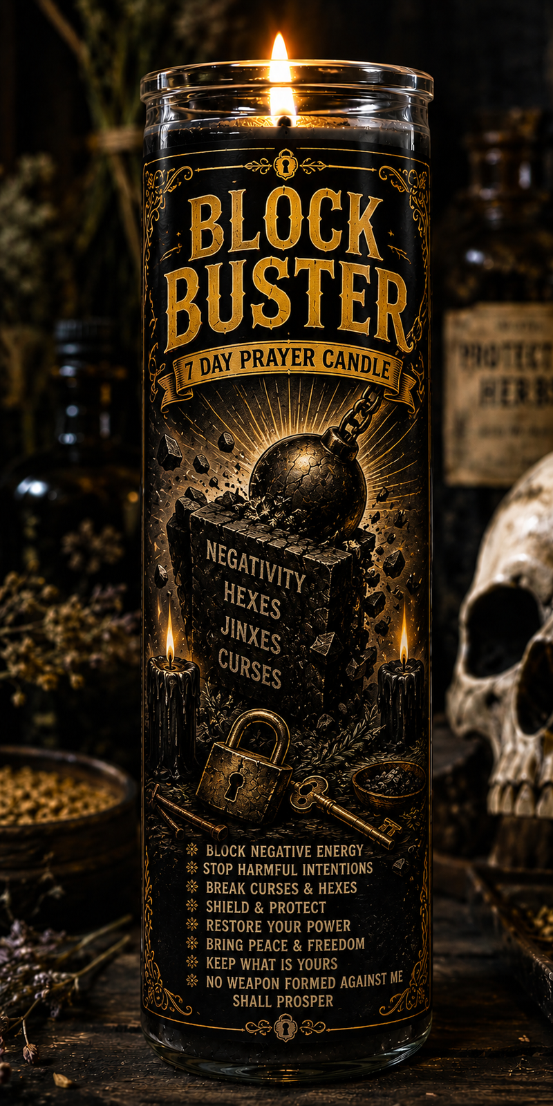 Block Buster Prayer Candle