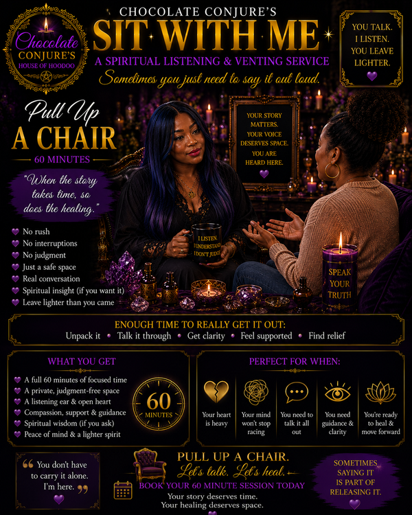 PULL UP A CHAIR — 60 MINUTES