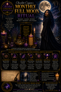 🌕 CHOCOLATE CONJURE’S MONTHLY FULL MOON RITUAL
