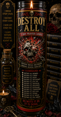 Destroy All Prayer Candle