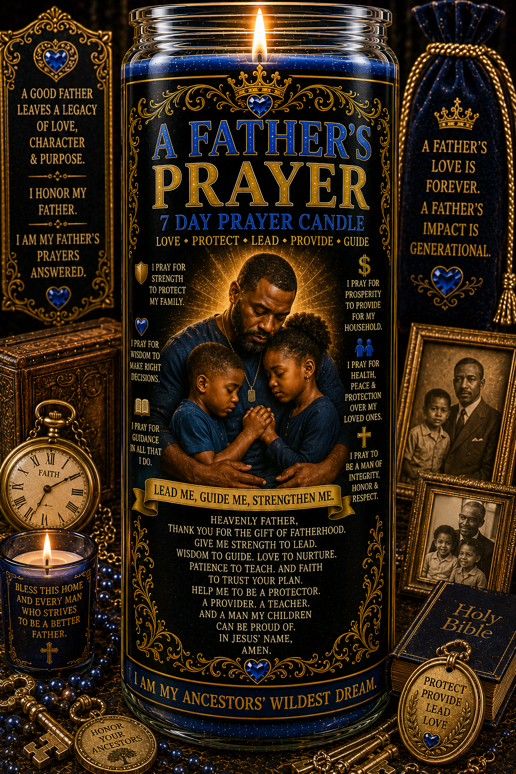 Father's Prayer Candle