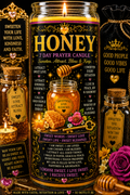 Honey Prayer Candle