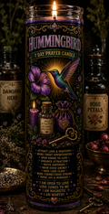 Hummingbird Prayer Candle