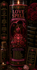 Love Spell Prayer Candle