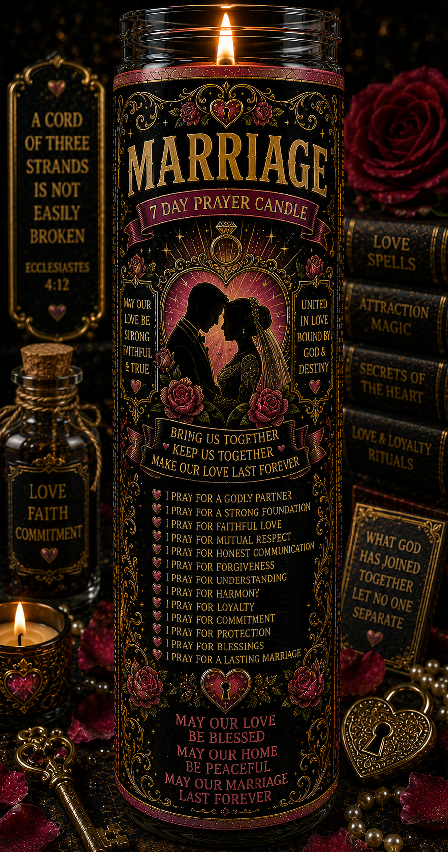 Marriage Prayer Candle