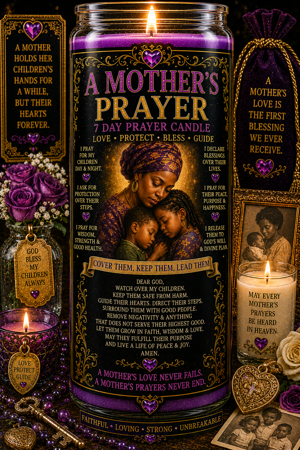Mother's Prayer Candle