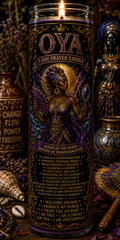 Oya Prayer Candle