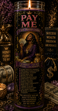 Pay Me Prayer Candle