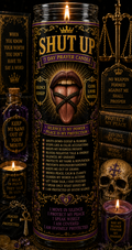 Shut Up Prayer Candle
